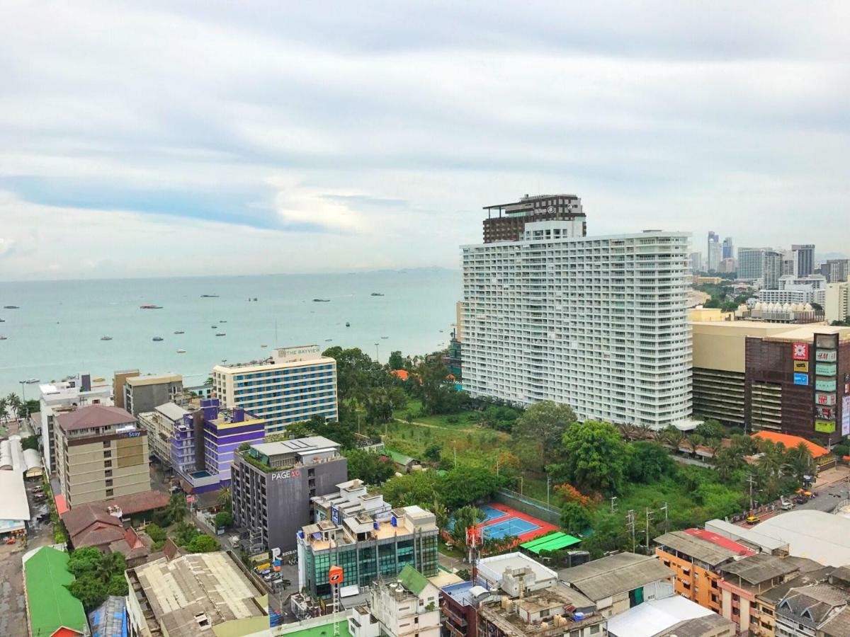 The Base Highfl Seaview Apartment Pattaya Ngoại thất bức ảnh